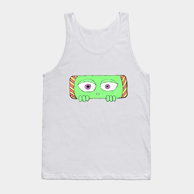 alien.peeper Tank Top by Bogogie